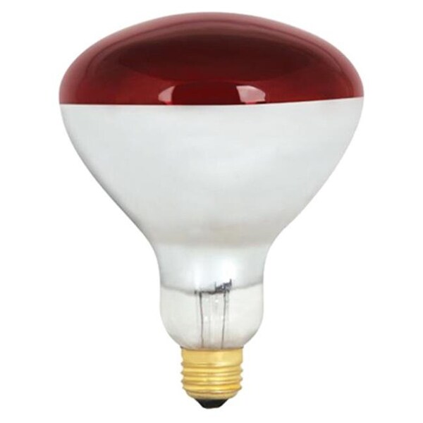 Happylight 250R40-R 250W Heat Lamp; Red HA135253 - main